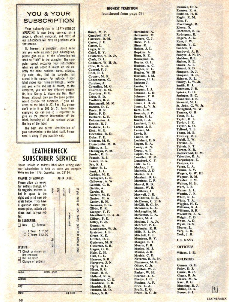 Leatherneck Magazine Incomplete List of Participants Mayaguez Incident Koh Tang - Page 4