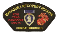 Koh Tang Mayaguez Purple Heart Patch from Kohtang